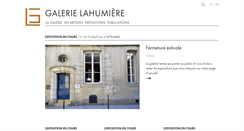 Desktop Screenshot of lahumiere.com
